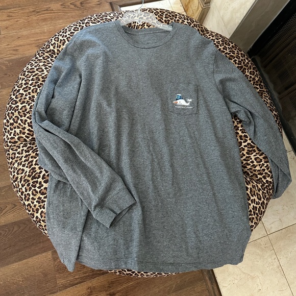 Xl Long Sleeve Vineyard Vines T-Shirt - Picture 3 of 6